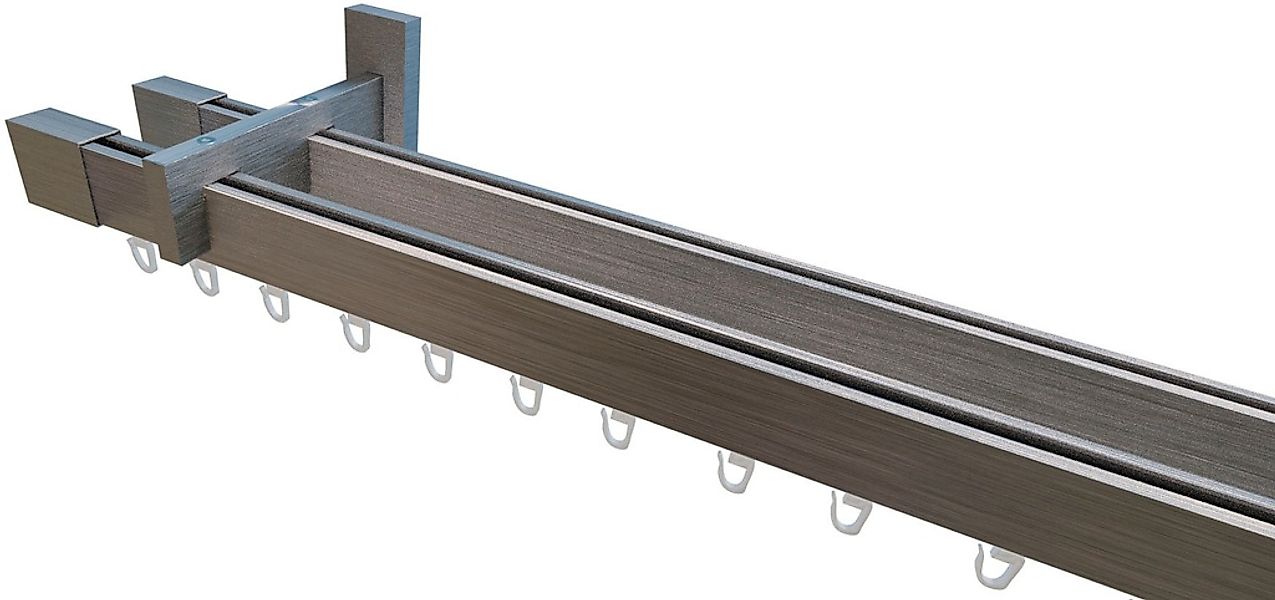 indeko Innenlaufschiene "Trend-Line" Ø 35 mm 2 läufig-läufig Wunschmaßlänge günstig online kaufen