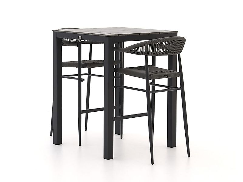 Manifesto Belpasso/Fidenza 80 cm Gartenbar-Set 3-teilig stapelbar günstig online kaufen
