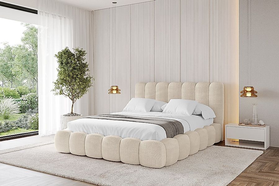 ALTDECOR Polsterbett SENA (Polsterbett mit Bettkasten und Lattenrost, Boxbe günstig online kaufen