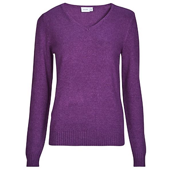 Vila  Pullover VIRIL REV V-NECK L/S günstig online kaufen
