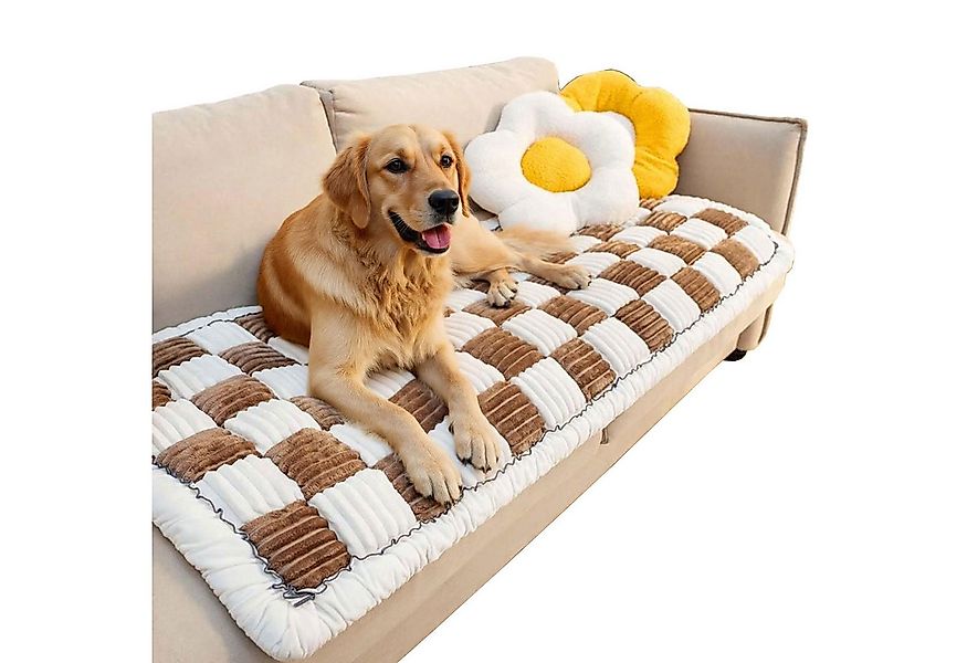 Coonoor Sofaschoner Weiche Flanell Sofa überzug Waschbar - Neue Sitzkissenb günstig online kaufen