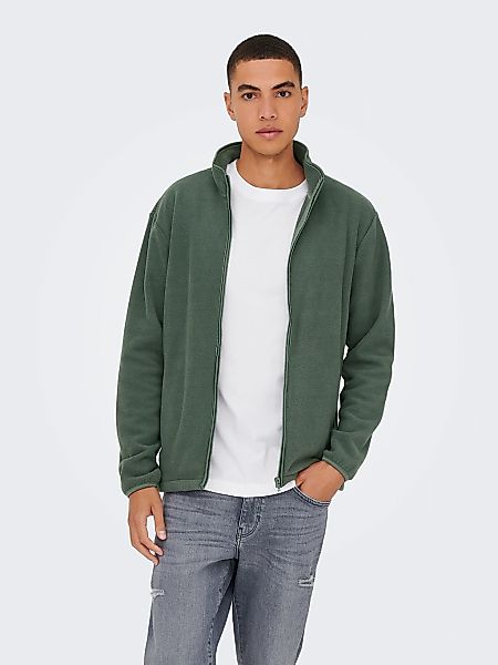ONLY & SONS Kapuzensweatjacke "ONSAKEEM FULL ZIP REG SWEAT OTL" günstig online kaufen