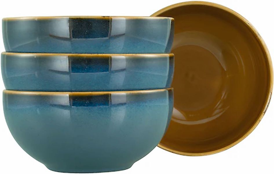 CreaTable Schale »Mallorca, Buddha Bowl 4-tlg«, 4 tlg., aus Steinzeug, Spez günstig online kaufen