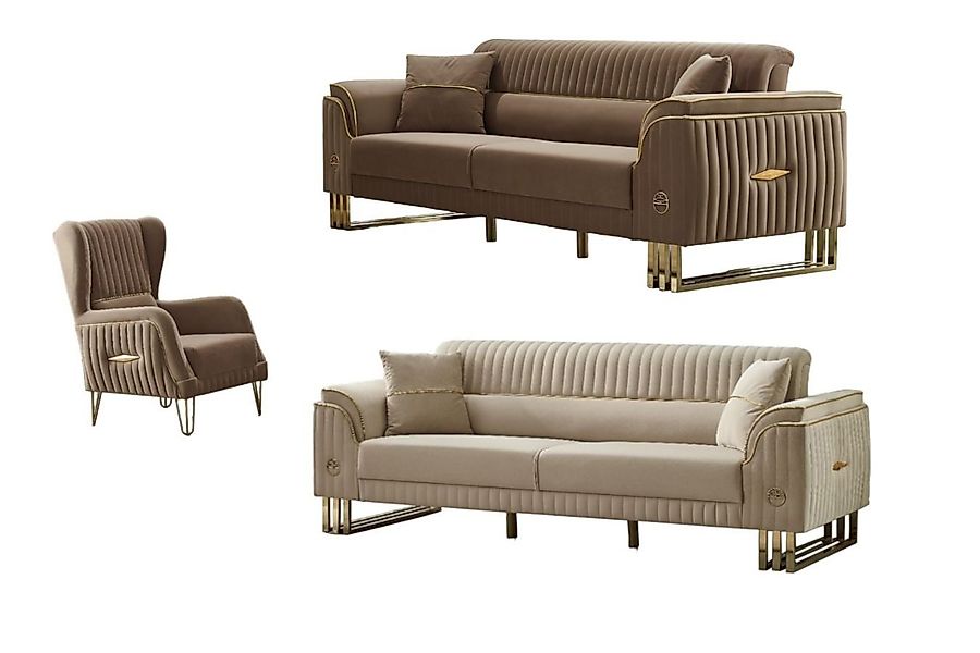 Villa Möbel Polstergarnitur New Flavia, (Set, günstig online kaufen