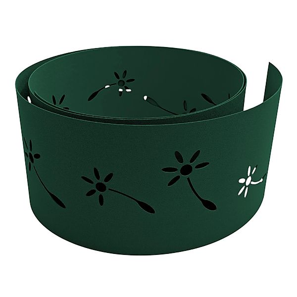 zaunzu Sichtschutz Premium Dekor Pusteblume Lasermuster Grün 2,55m günstig online kaufen