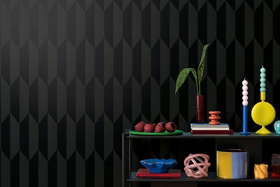 CosmoLiving by Cosmopolitan Vliestapete »Graphic Groove-Playful Tapete« glä günstig online kaufen