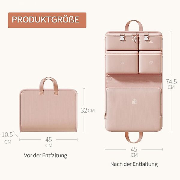 Refttenw Kofferorganizer Packtaschen Koffer Organizer Reise günstig online kaufen