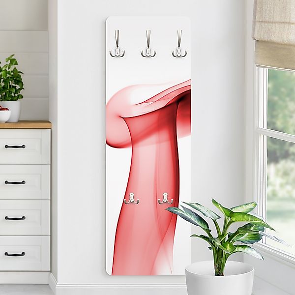 Wandgarderobe Holzpaneel Red Glamour günstig online kaufen