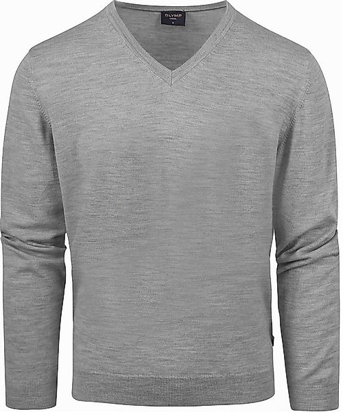 Olymp Pullover Merinowolle Grau - Größe 3XL günstig online kaufen