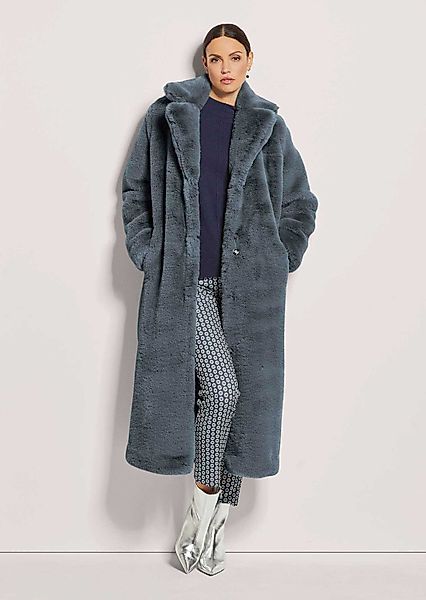MADELEINE Kurzmantel Langer Faux-Fur-Mantel für Damen günstig online kaufen