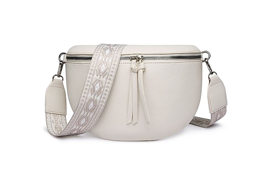 Fomax Bauchtasche aus Kunstleder, Damen Umhängetasche, mit Schulterriemen günstig online kaufen