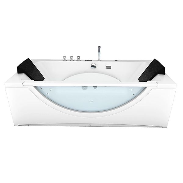 AcquaVapore Whirlpool Pool Badewanne Wanne W81R-TH-B-SC 180x90 mit Radio+Fa günstig online kaufen