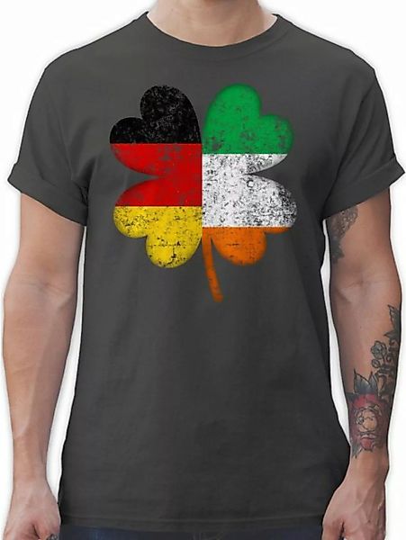 Shirtracer T-Shirt Deutschland Irland Kleeblatt St. Patricks Day günstig online kaufen