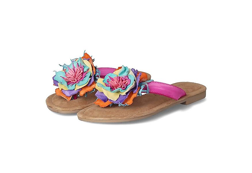 Lazamani LAZAMANI LA33726 FUXIA Damen Leder fuchsia Pantolette günstig online kaufen