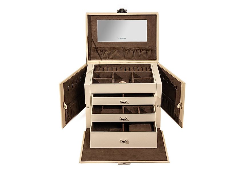 Friedrich23 Schmuckkasten / Uhrenbox aus Leder Cordoba XL günstig online kaufen