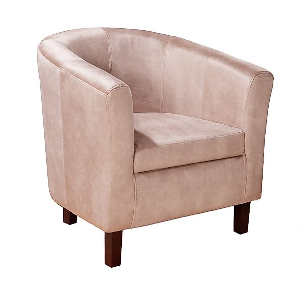 riess-ambiente Loungesessel HEMINGWAY champagner greige / günstig online kaufen
