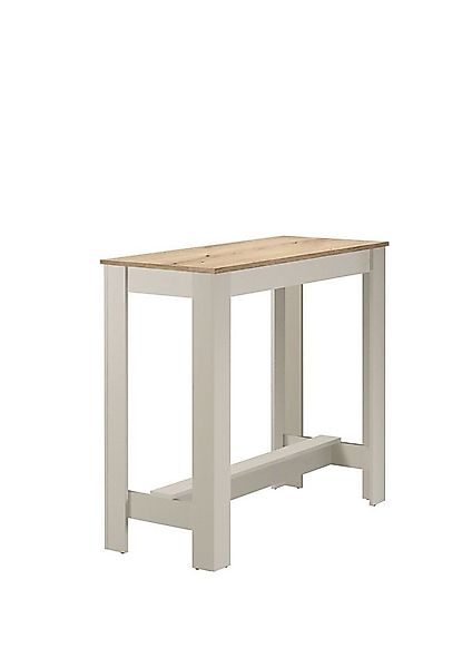 PREISBRECHER Bartisch Modesto, in Evoke Eiche Dekor, kaschmir - 115x103x50c günstig online kaufen