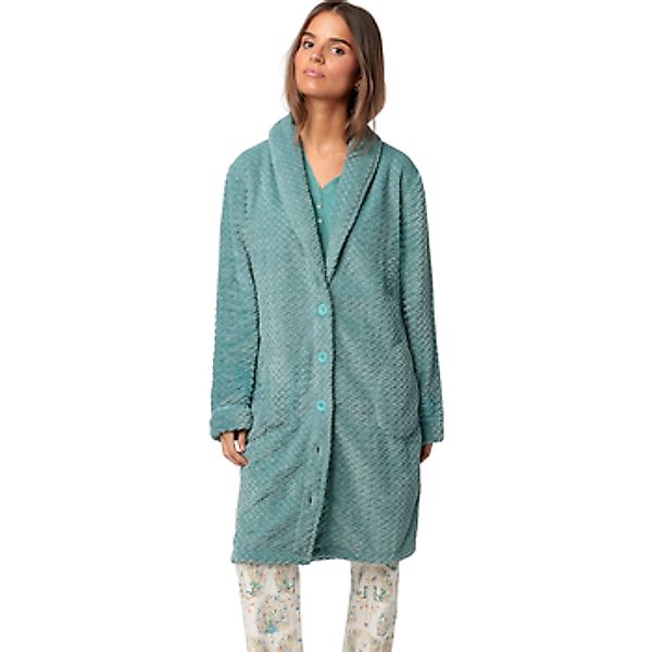 Admas  Fleecepullover Hausjacke Soft Peacock günstig online kaufen