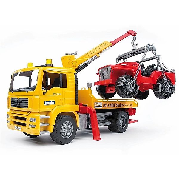 Bruder® Spielzeug-Abschlepper 02750 MAN TGA Abschlepp-LKW günstig online kaufen
