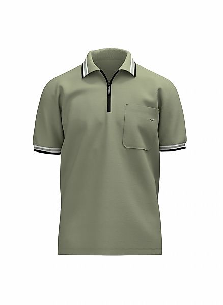 Trigema Poloshirt "TRIGEMA Poloshirt mit Reißverschluss" 1 günstig online kaufen