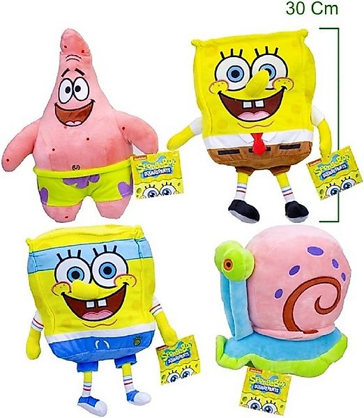 Nickelodeon Kuscheltier SpongeBob Kuscheltier 33 cm blau – weiches Plüschti günstig online kaufen
