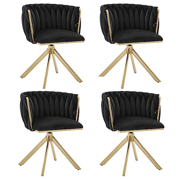 LVHOM Armlehnstuhl Set, 180° drehbar mit günstig online kaufen