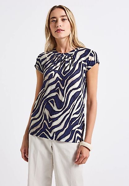 STREET ONE Print-Shirt, aus softem Materialmix günstig online kaufen