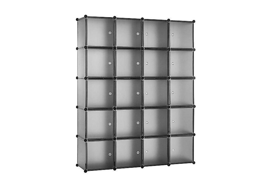 Mondeer Kleiderschrank Steckregal Staub- und Wasserabweisend, mit Tür, mit günstig online kaufen