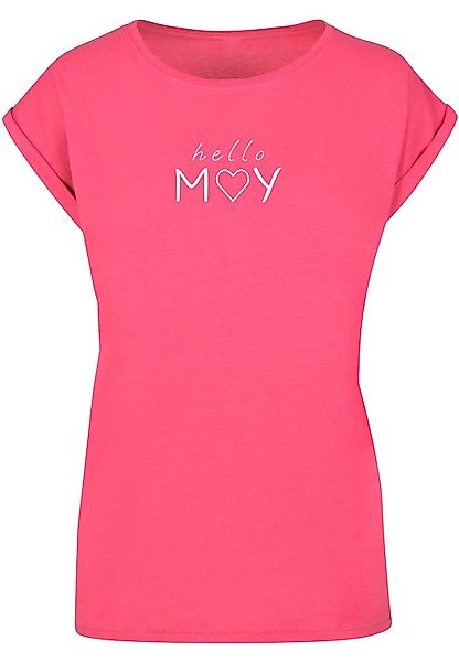 Merchcode T-Shirt "Merchcode Damen Ladies Spring - Hello may T-Shirt", (1 t günstig online kaufen