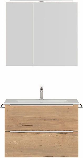 nobilia® Badmöbel-Set »Levere« vormontiert, mit Soft-Close, 2 Stk. tlg. günstig online kaufen