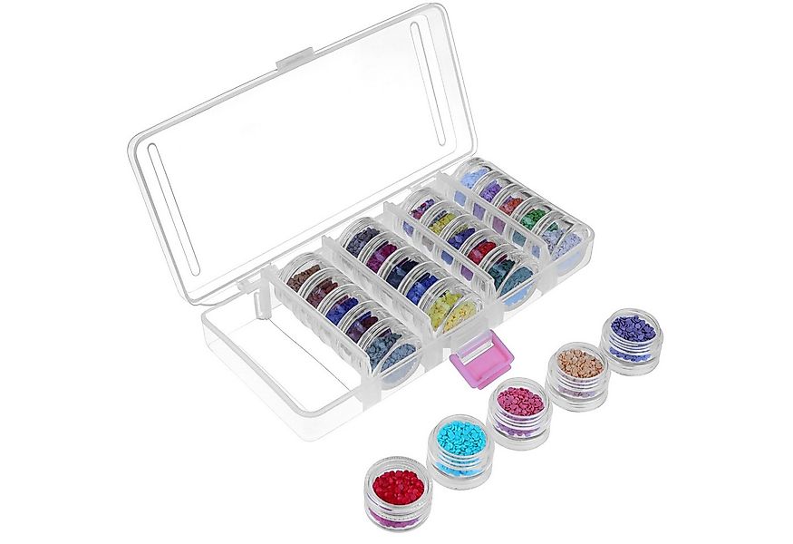 Kurtzy Aufbewahrungsbox Kurtzy 25 Stück Diamond Painting Aufbewahrungsbox a günstig online kaufen
