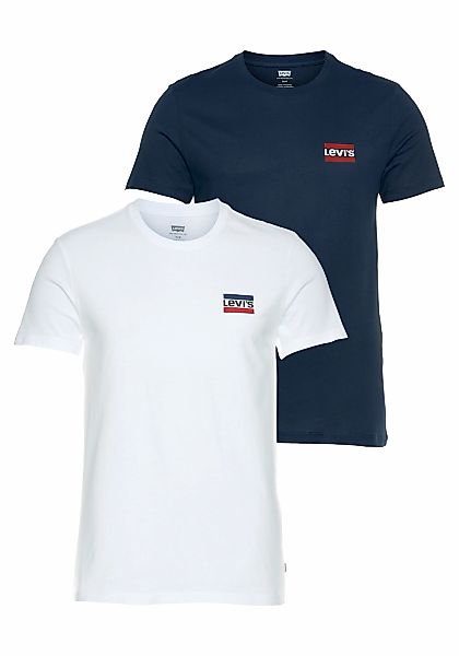 Levis T-Shirt "LE 2PK CREWNECK GRAPHIC", (2 tlg.) günstig online kaufen