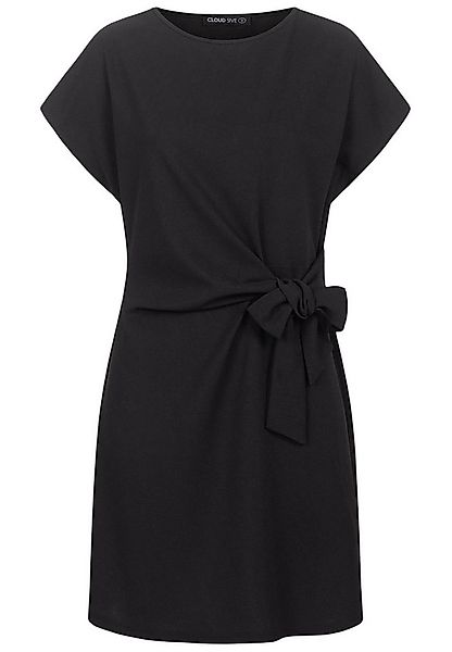 CLOUD 5IVE Shirtkleid CLOUD 5IVE T-Shirt-Kleid mit integriertem Bindegürtel günstig online kaufen