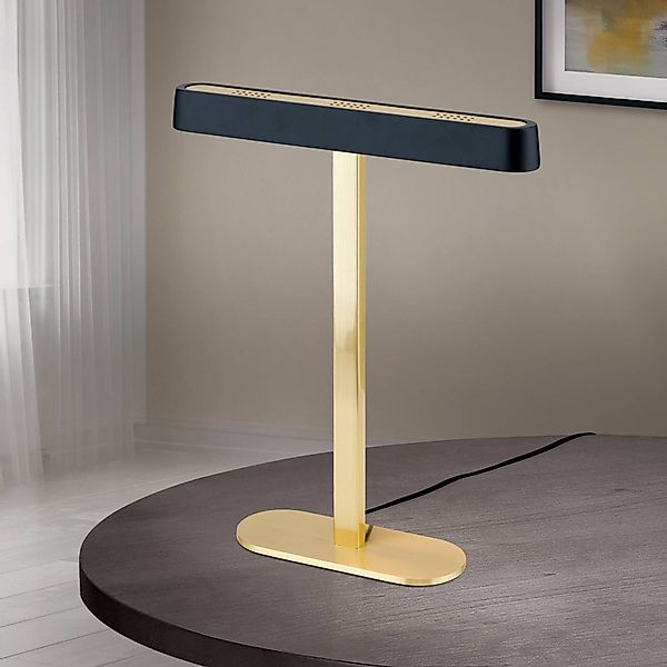 LED-Tischleuchte Auftakt gold/schwarz günstig online kaufen