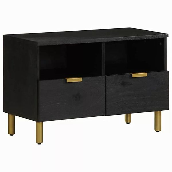 vidaXL Schrankmodule TV-Schrank Schwarz 70x33x46 cm Holzwerkstoff günstig online kaufen