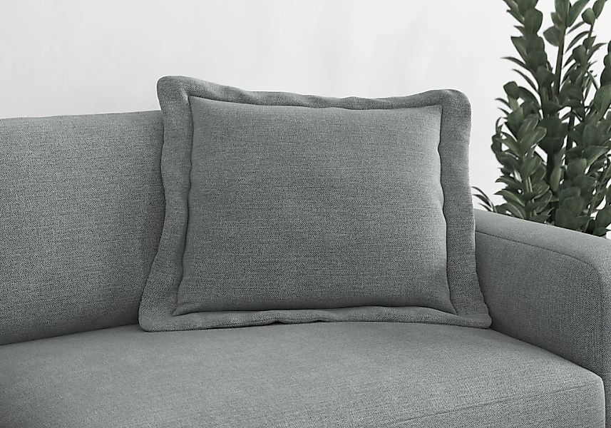 TRENDMANUFAKTUR Sofakissen "Bourbon", modernes Flatkissen 70x70 cm, in tren günstig online kaufen