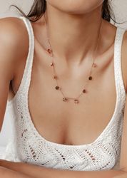 Hey Happiness Charm-Kette mit Geo Plättchen, günstig online kaufen