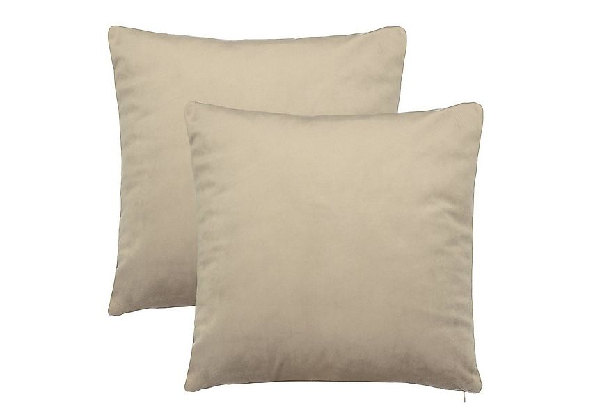 BARBONS Kissenbezug Stilvolle Kissenbezüge aus samtigem Stoff, Kissenhülle, günstig online kaufen
