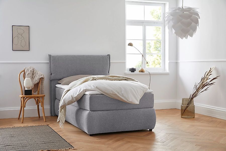 andas Boxspringbett "Jenson", in 4 Farben, 4 Breiten, 3 Matratzenarten in 2 günstig online kaufen