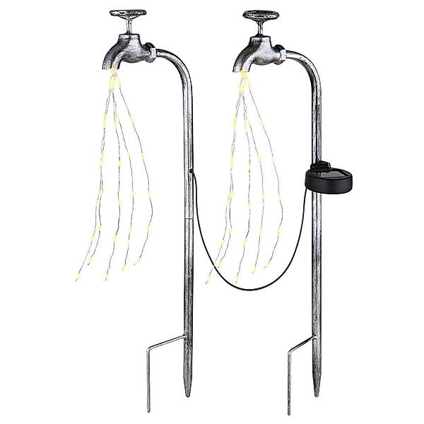 GLOBO LIGHTING LED Solarleuchte, LED-Leuchtmittel fest günstig online kaufen
