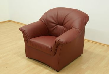 DOMO collection Sessel "Papenburg zeitlose Rückensteppung, elegante Armlehn günstig online kaufen