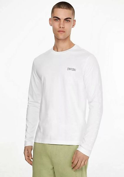 Calvin Klein Langarmshirt MIRRORED LOGO günstig online kaufen