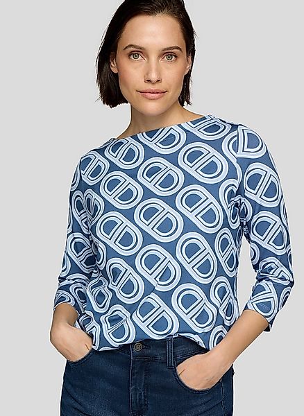 Rabe 3/4-Arm-Shirt mit All-Over Print günstig online kaufen