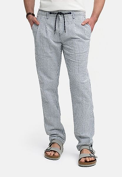 Indicode Stoffhose INWebb aus Seersucker-Gewebe für günstig online kaufen