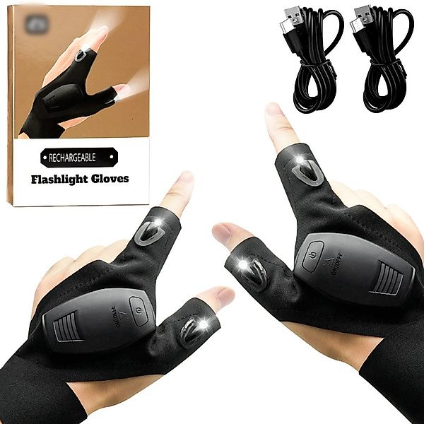 Kityhome Angelhandschuhe LED-Arbeitshandschuhe mit Beleuchtung Praktisches günstig online kaufen