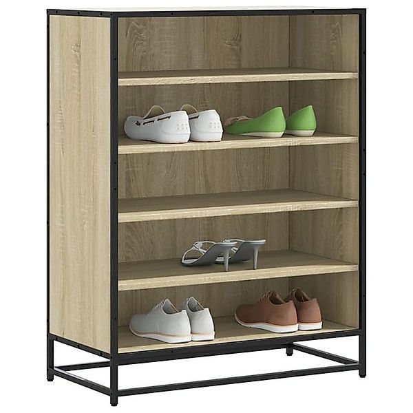 vidaXL Schuhschrank Schuhschrank Sonoma Eiche 75x38x97,5 cm Holzwerkstoff M günstig online kaufen