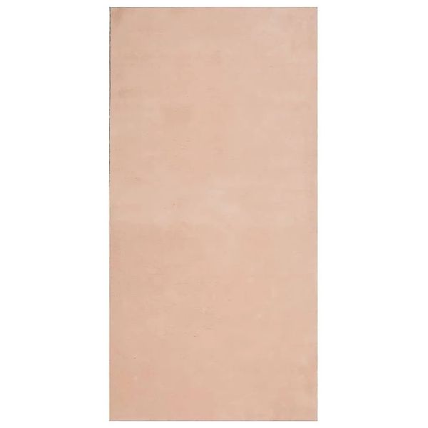 vidaXL Teppich HUARTE Kurzflor Weich und Waschbar Blassrosa 100x200 cm 3751 günstig online kaufen