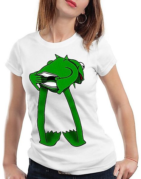 style3 T-Shirt Kermit Frosch handpuppe sesamstraße ernie und bert miss pigg günstig online kaufen