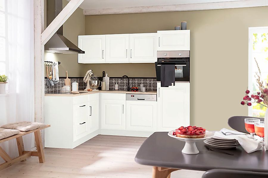 KOCHSTATION "KS-Stockholm" Stellbreite 230/170 cm, mit hochwertigen MDF Fro günstig online kaufen