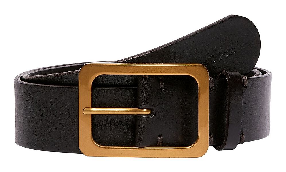Marc O'Polo Ledergürtel Belt aus echtem Rindsleder günstig online kaufen